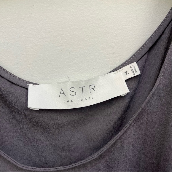 Astr The Label Grey High Low Tank - Picture 10 of 10